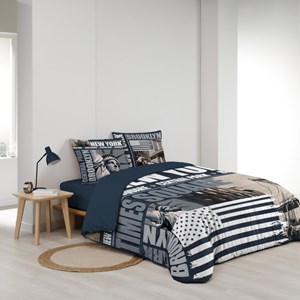 Housse de couette 240x220 + 2 taies broo