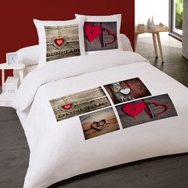 Housse de couette 240x220 faith + 2 taie
