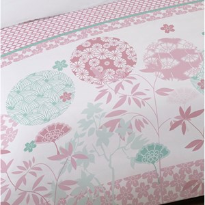 Housse de couette 240x220 florena + 2 ta