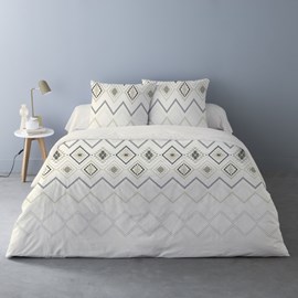 Housse de couette 260x240 azteca + 2 tai