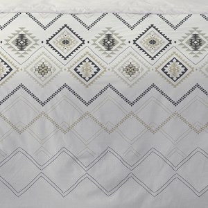 Housse de couette 260x240 azteca + 2 tai