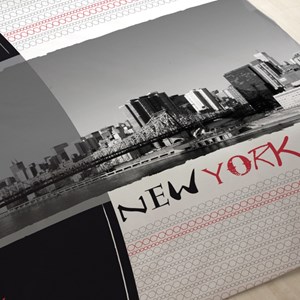 Housse de couette 260x240 manhattan + 2