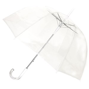 Parapluie transparent long automatique