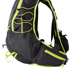 Sac à dos raid-trail 16l noir et jaune