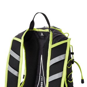 Sac à dos raid-trail 16l noir et jaune