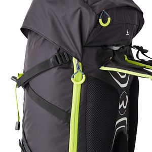 Sac à dos raid-trail 38l  noir et jaune