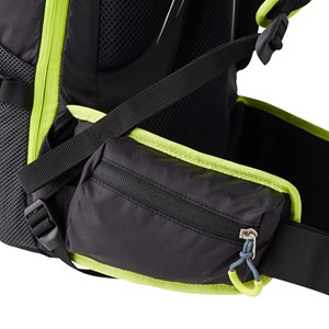 Sac à dos raid-trail 38l  noir et jaune