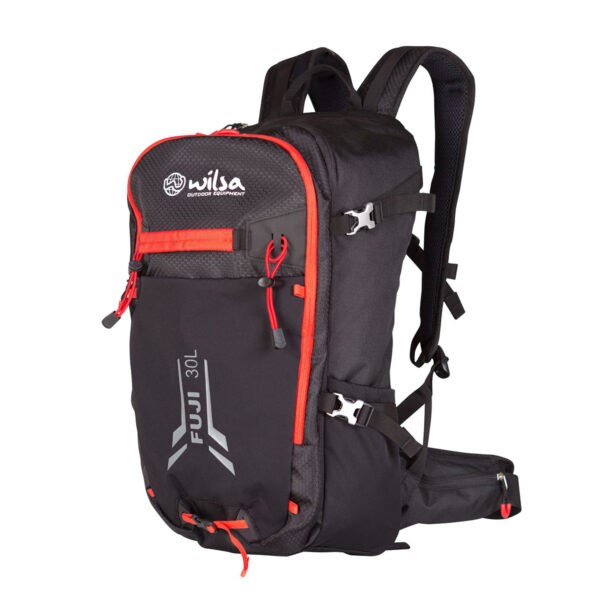 Sac à dos multi-sport 30l noir et rouge