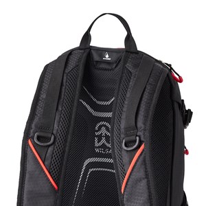 Sac à dos multi-sport 18l noir et rouge
