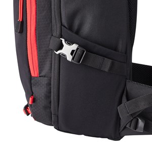 Sac à dos multi-sport 18l noir et rouge