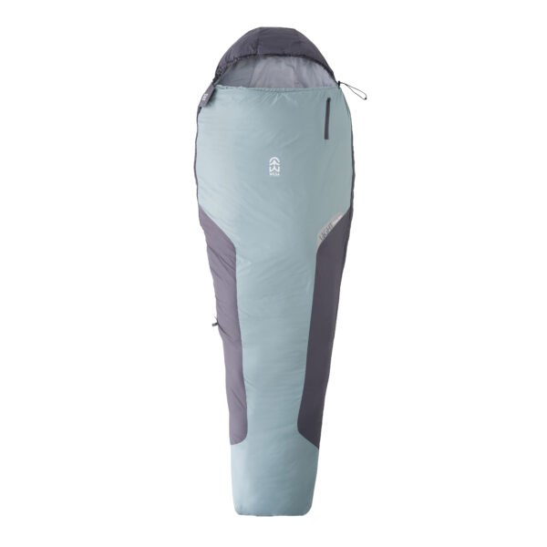 Wilsa - Sac de couchage light 600 gris et vert
