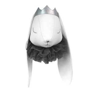 Trophée prince lapin en peluche