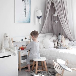 Trophée mural lapin prince velours