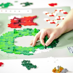 Puzzle couronne noël 500 pcs plus plus