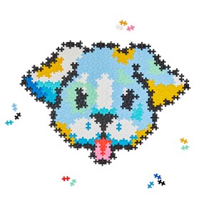 Puzzle chiot 500 pcs plus plus