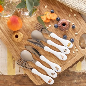 Lot de 3 couverts little mateys ble