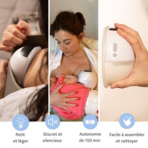 Emy pump - tire lait électrique portable