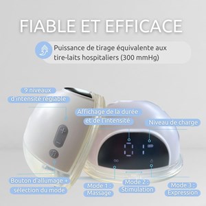 Emy pump - tire lait électrique portable