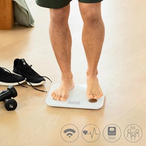 Pèse-personne impédancemètre connecté