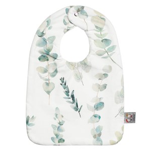 Bavoir en coton eucalyptus