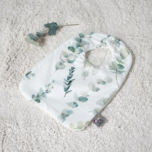 Bavoir coton eucalyptus