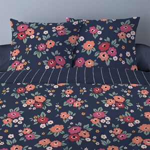 Housse de couette 240x220 charlotte + 2