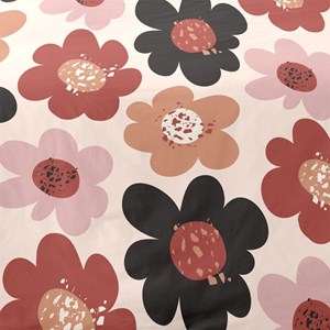 Housse de couette 240x220 chloé + 2 taie