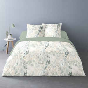 Housse de couette 240x220 epicéa + 2 tai