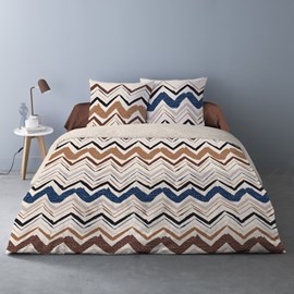 Housse de couette 240x220 santos + 2 tai