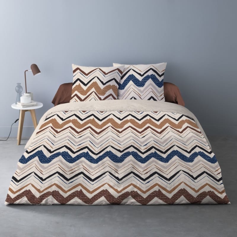 Housse de couette 240x220 santos + 2 tai