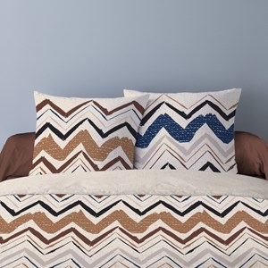 Housse de couette 240x220 santos + 2 tai