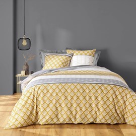 Housse de couette 240x220 + 2 taies stri