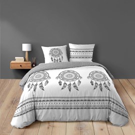 Housse de couette 260x240 + 2 taies indi