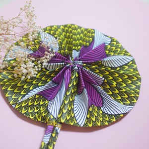 Eventail en wax- kit diy