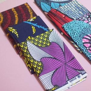 Eventail en wax- kit diy