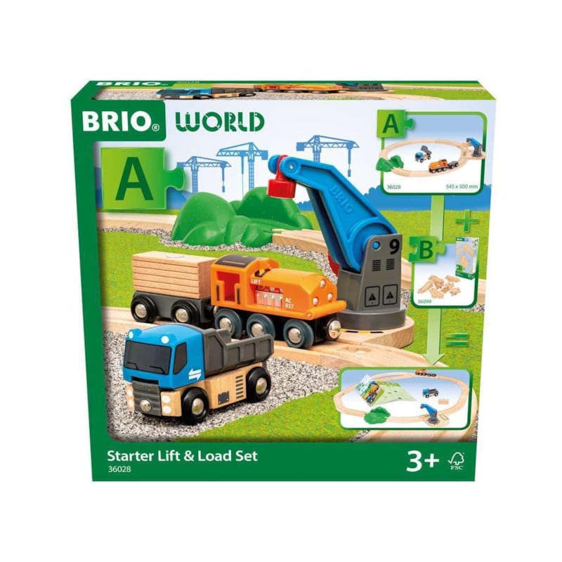 Brio world ? 36028 circuit de demarrage transport de fret - pack a
