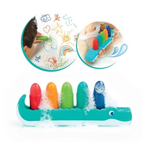 Crayons lavable de bain avec support