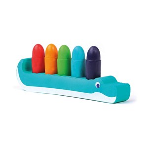 Crayons lavable de bain avec support