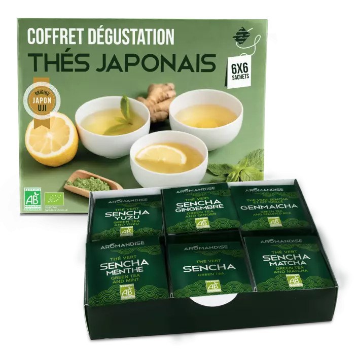 Coffret thes japonais