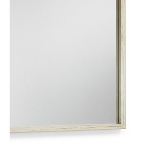 Grand miroir bois beige - elaïse