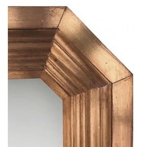 Grand miroir laiton cuivre laiton cuivre