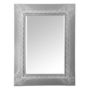 Grand miroir argile gris 90x3x120cm -