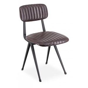 Chaise peau synthétique peau synthétique