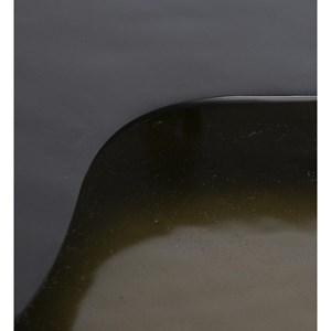 Lot de 2 tables basses bronze aluminum