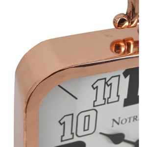 Horloge murale cuivre verre cuivre -