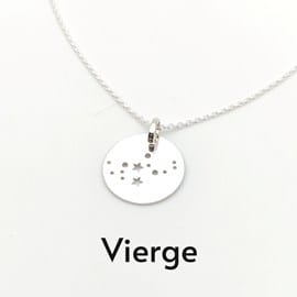 Collier constellation vierge