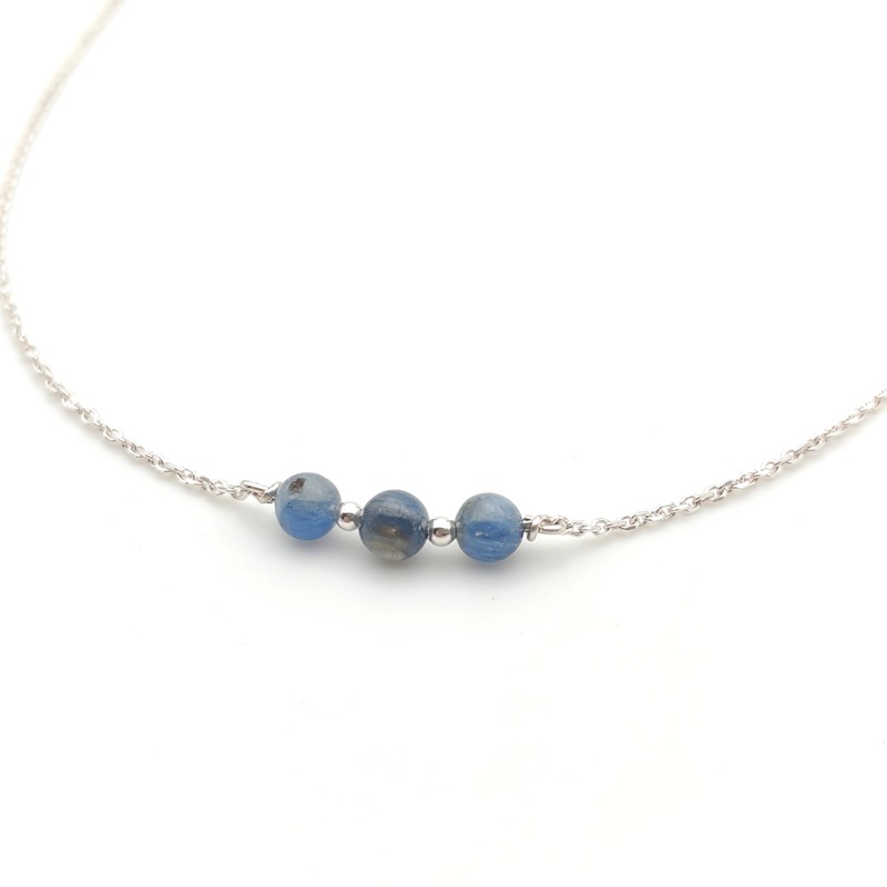 Bijouterie Jk - Collier nazca argent cyanite