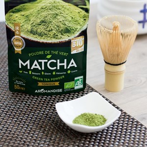 The japonais poudre de the vert matcha