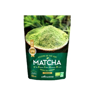The japonais poudre de the vert matcha
