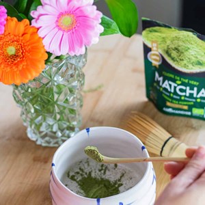 The japonais poudre de the vert matcha